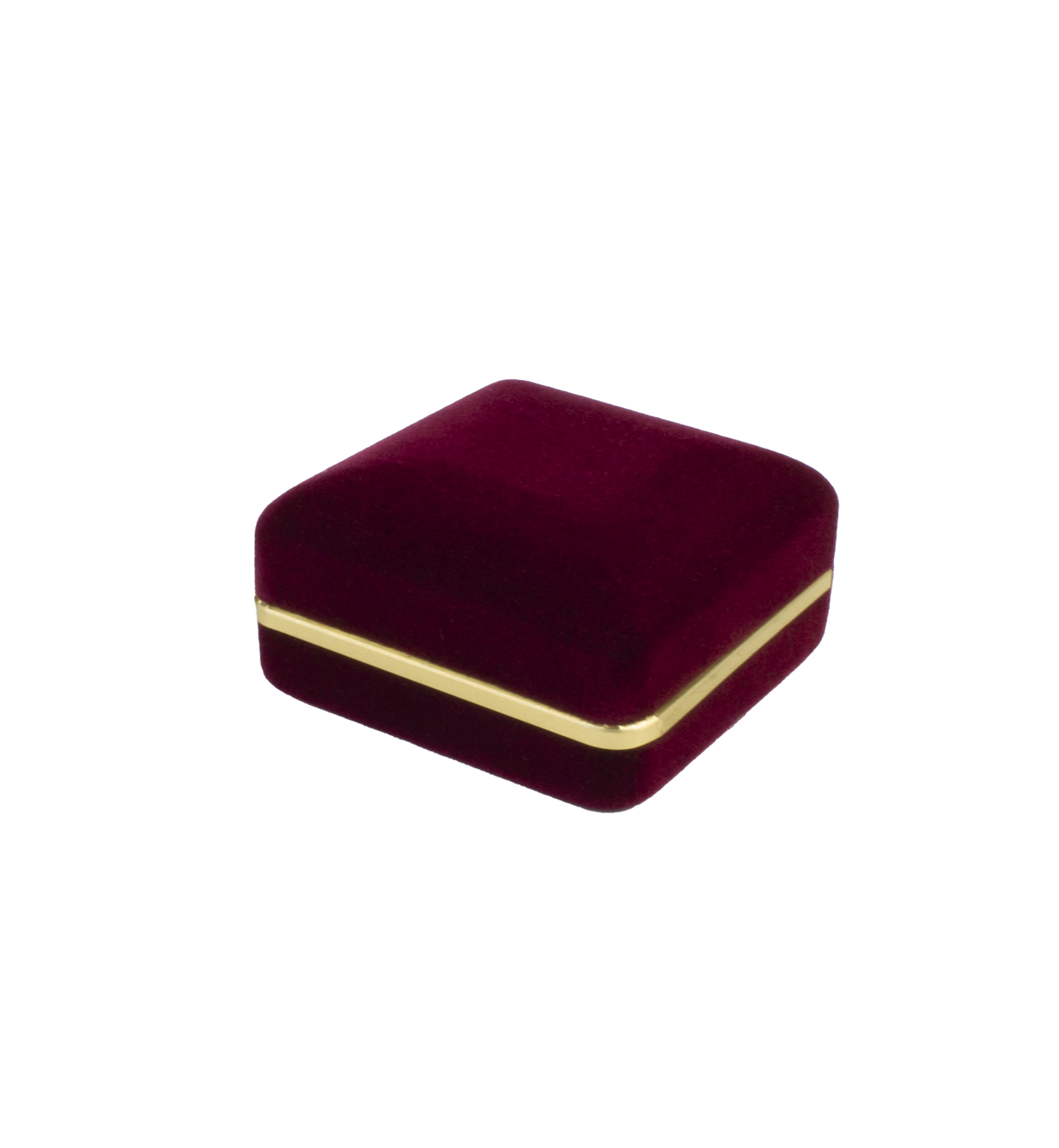 Velvet Large Multi-Purpose Box with Gold Rims and Matching Insert