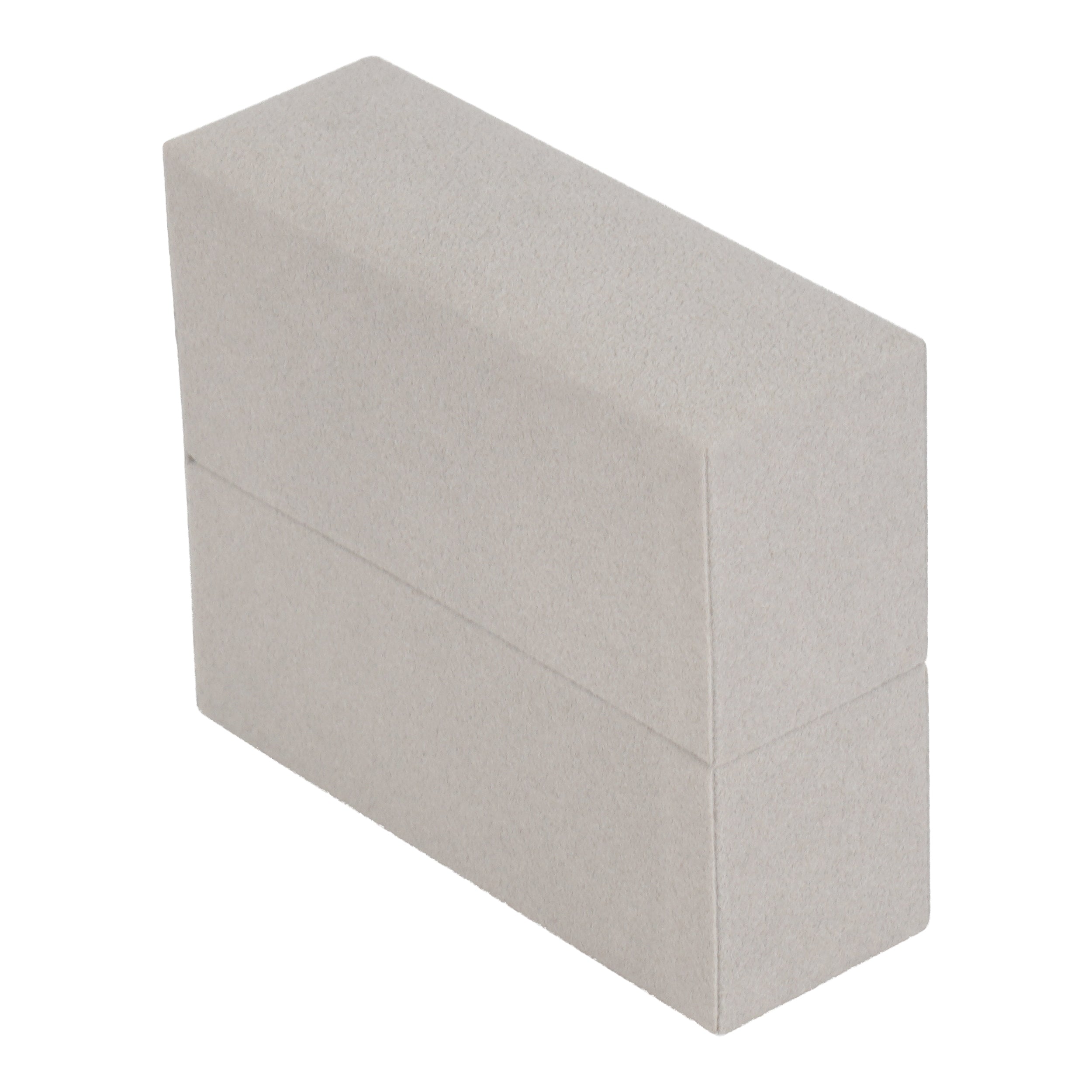 Vertical Large Hoop Box with Matching Suede Interior