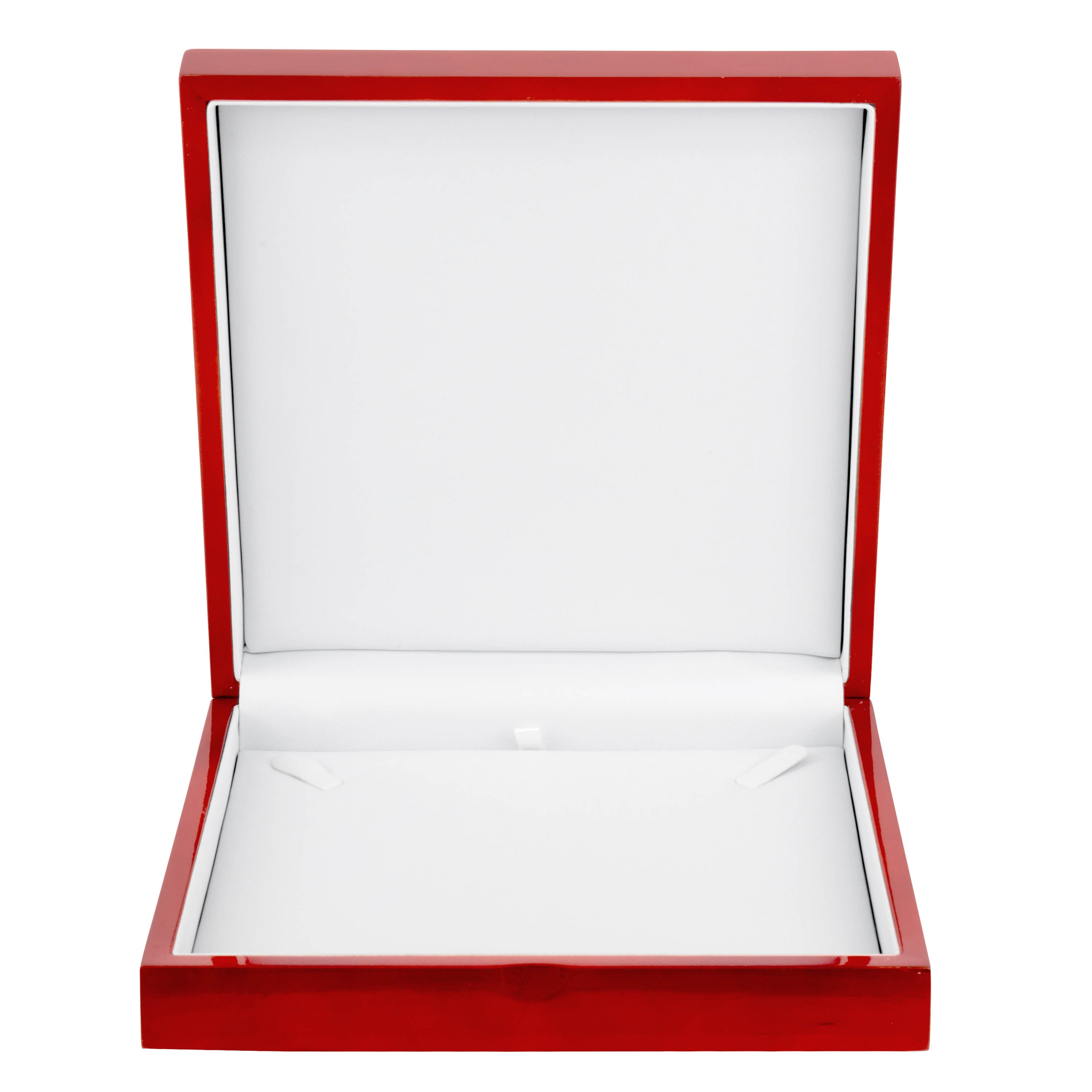 High Shine Mahogany Color Wooden Pearl Box