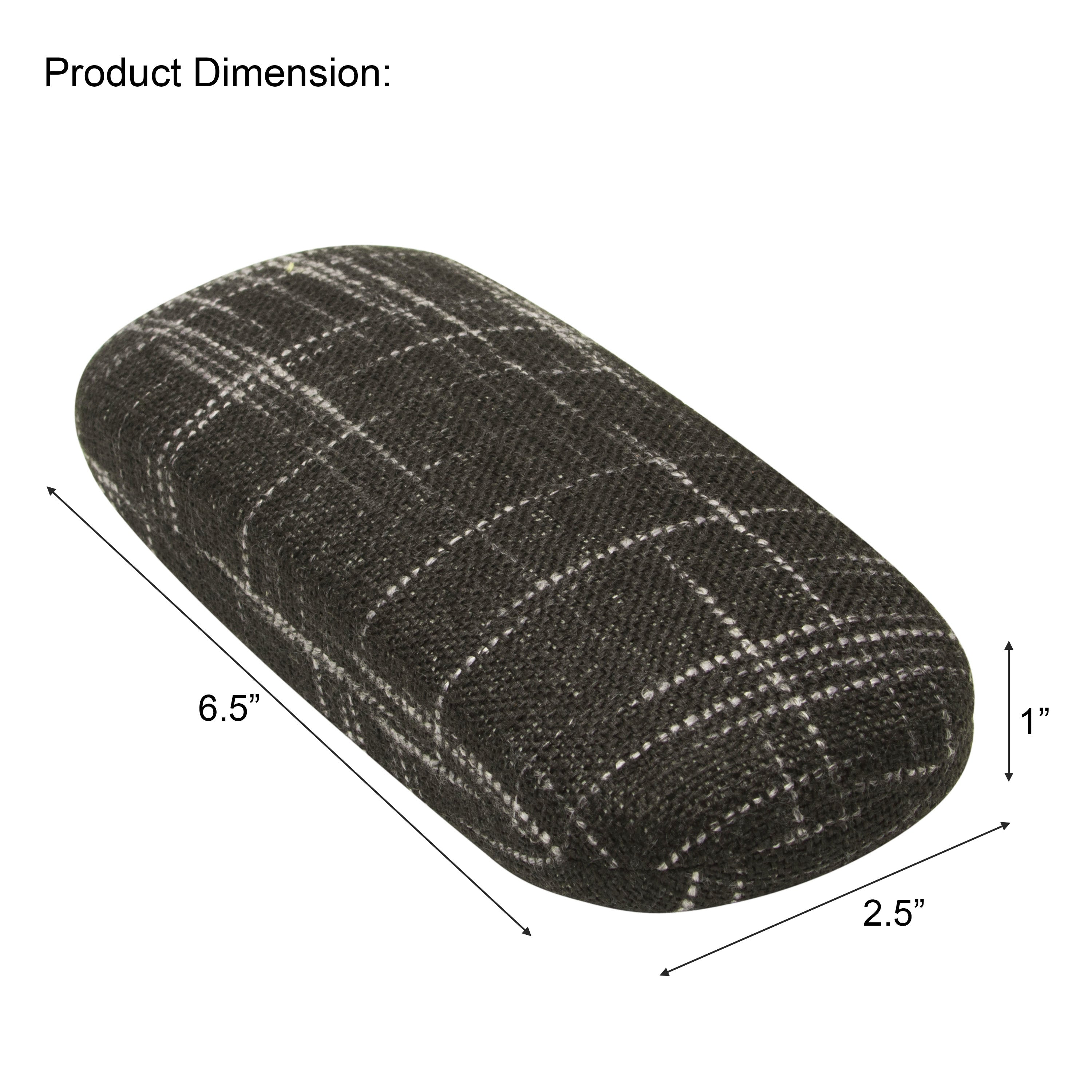 Lined Fabric Medium Case With Matching Cloth