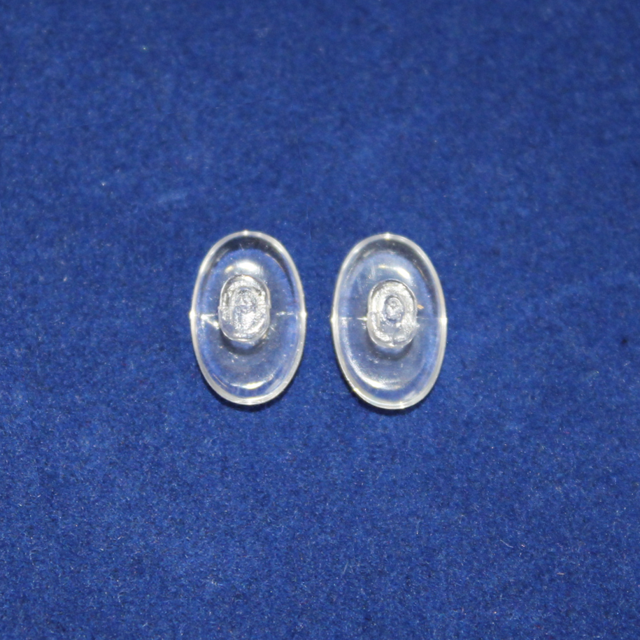 Oval Hook-On PVC Nose Pad