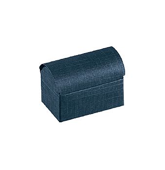 Navy Blue Linen Confection Boxes