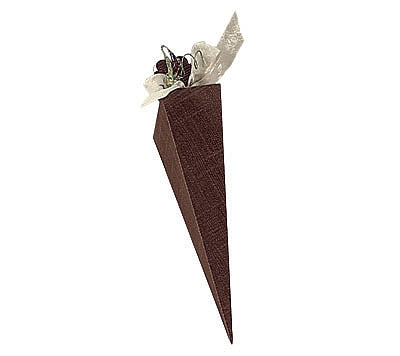 Chocolate Linen Confection Boxes