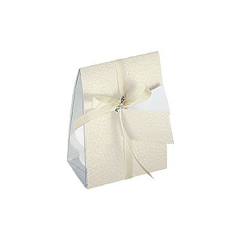 White-Clear Confection Boxes
