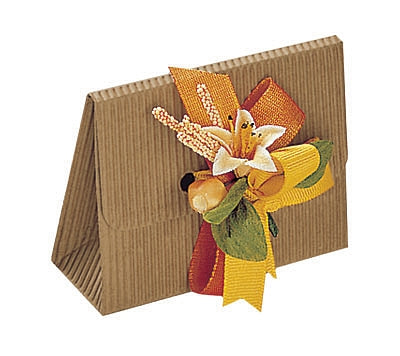 Natural Ribbed Confection Boxes