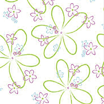 Floral Cellophane Roll