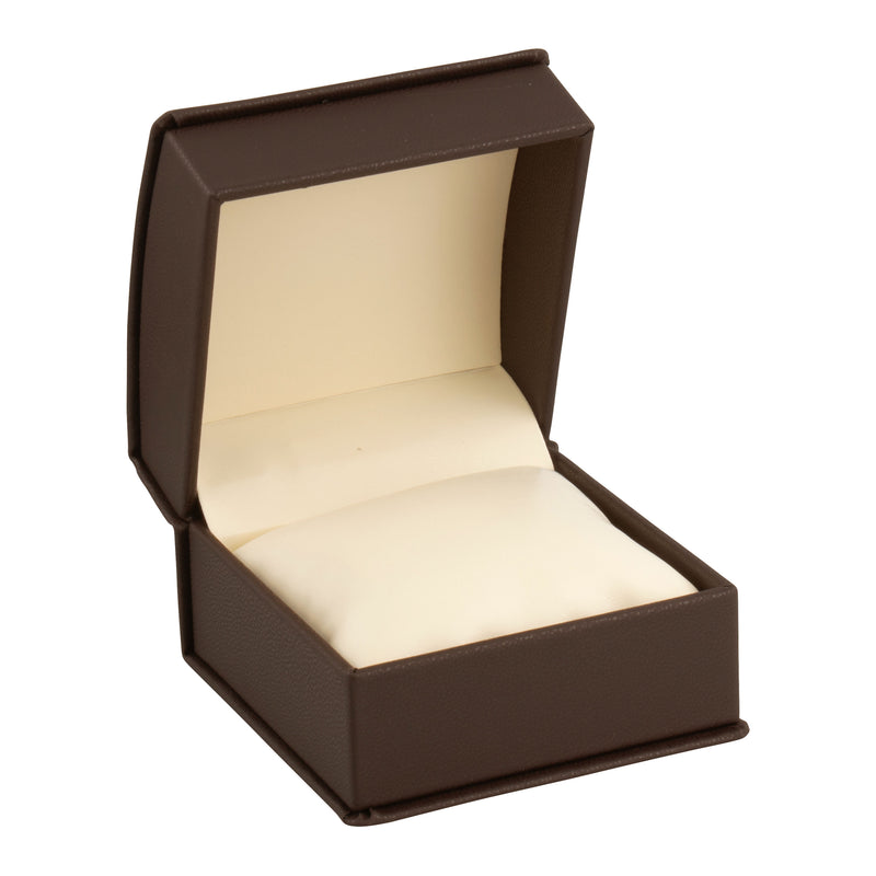 Leatherette Collar Watch Box Leatherette Interior with  Ribboned Packer