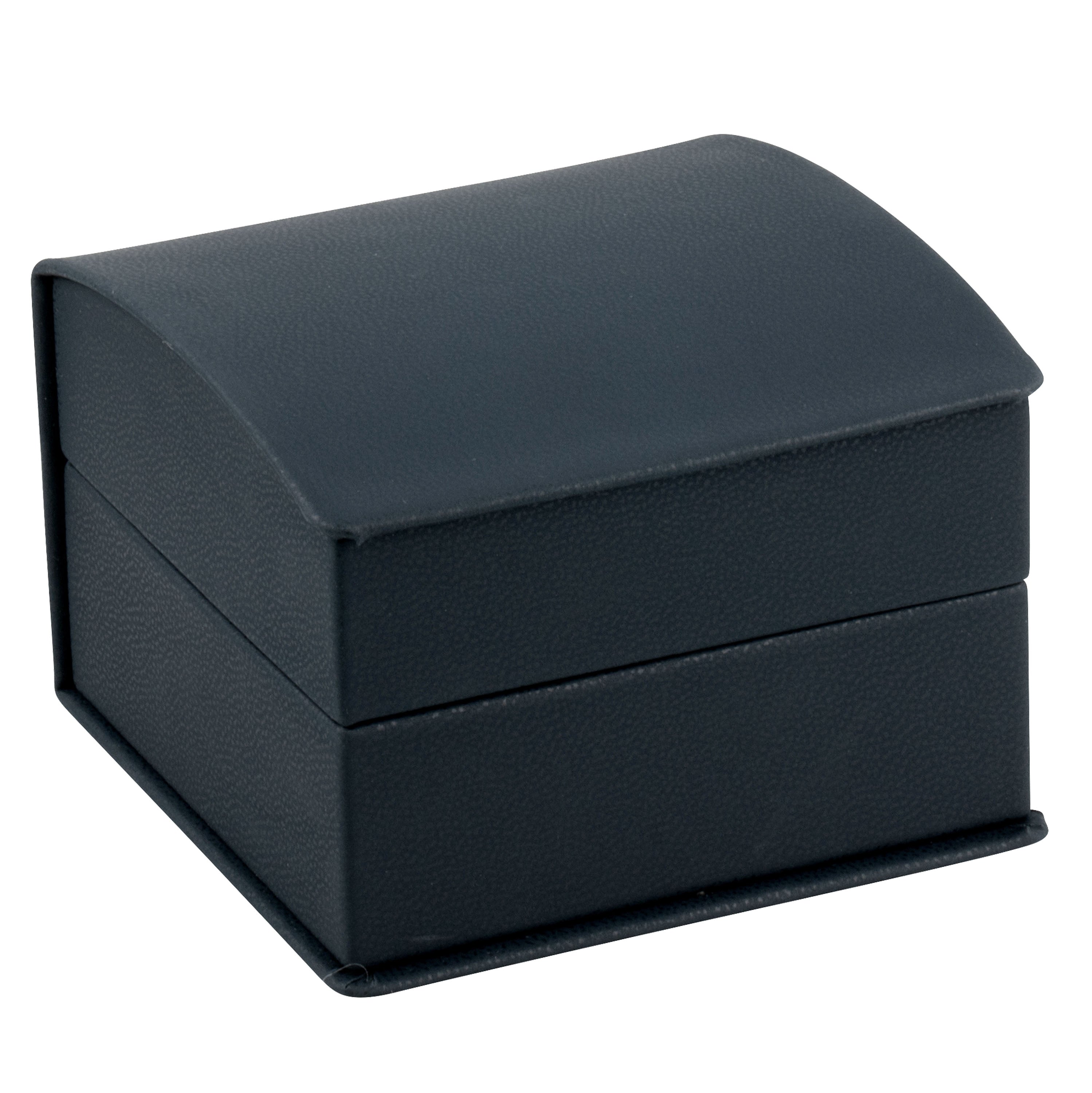 Leatherette Collar Watch Box Leatherette Interior with Ribboned Packer