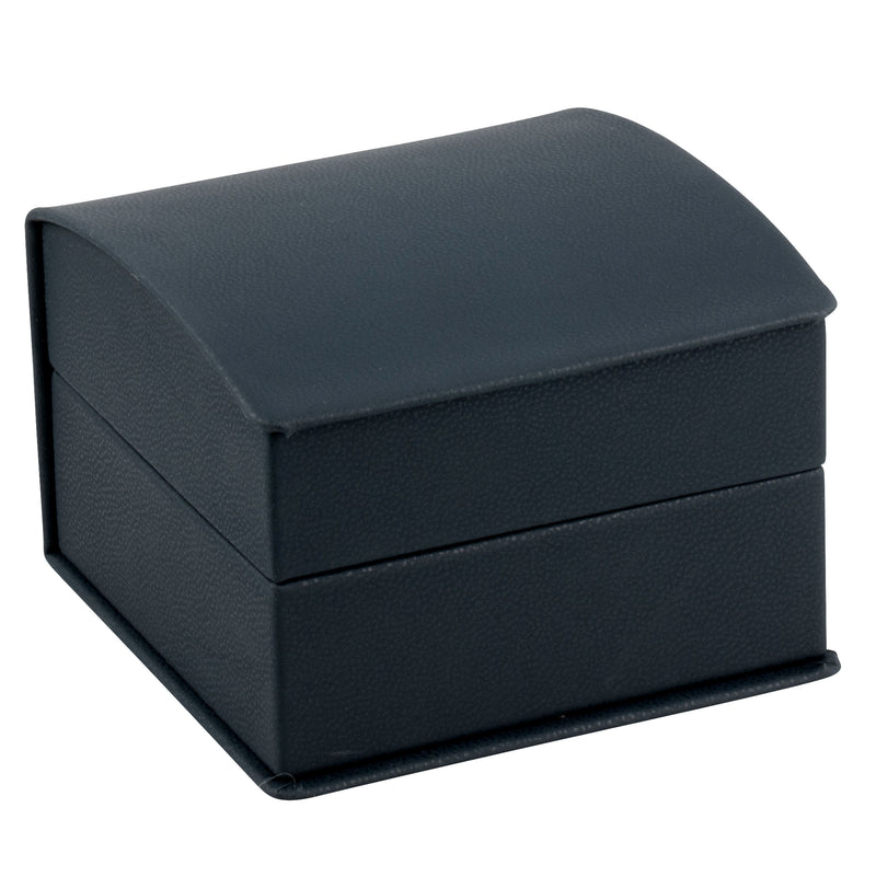 Leatherette Collar Watch Box Leatherette Interior with  Ribboned Packer