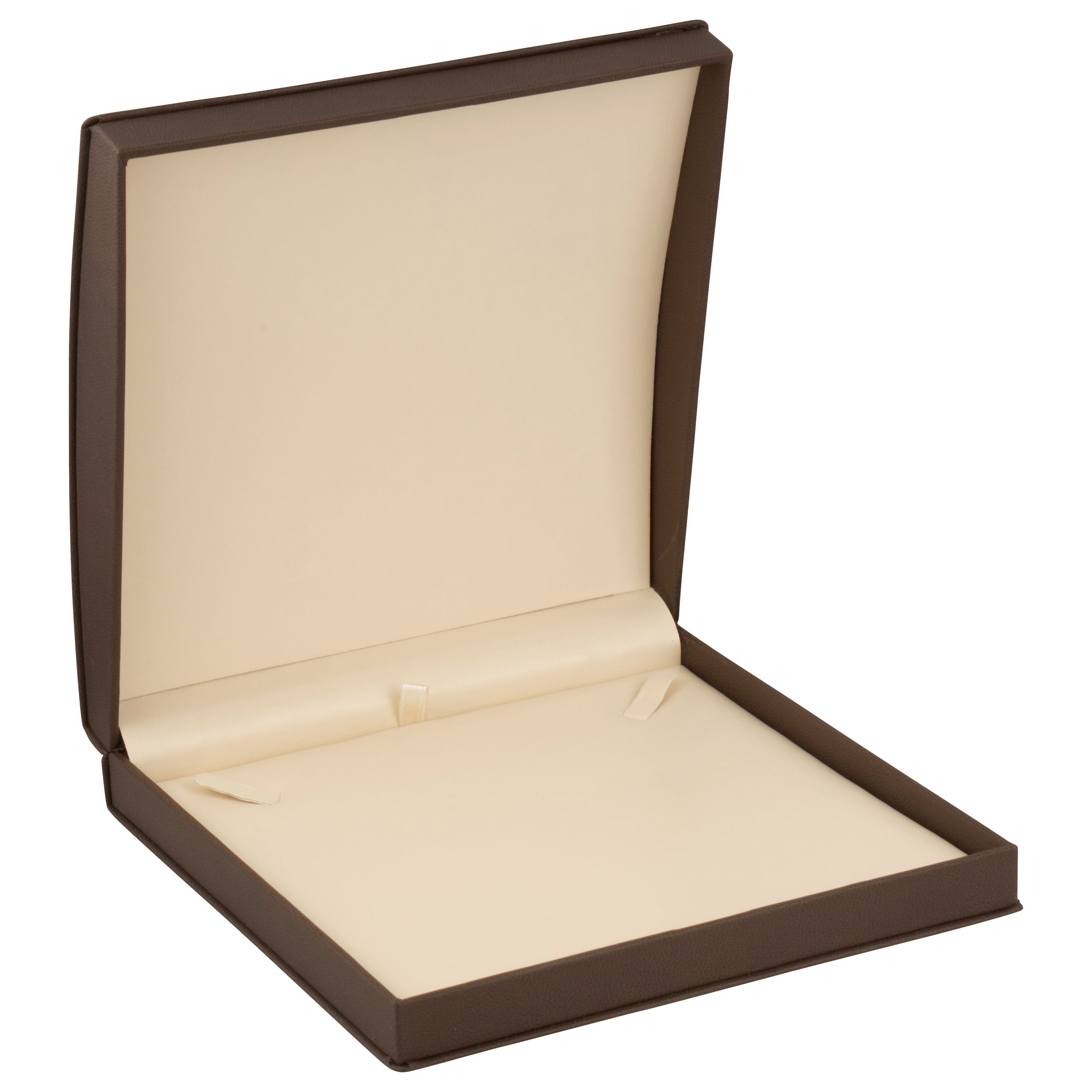 Leatherette Large Set Box Leatherette Interior with Ribboned Packer