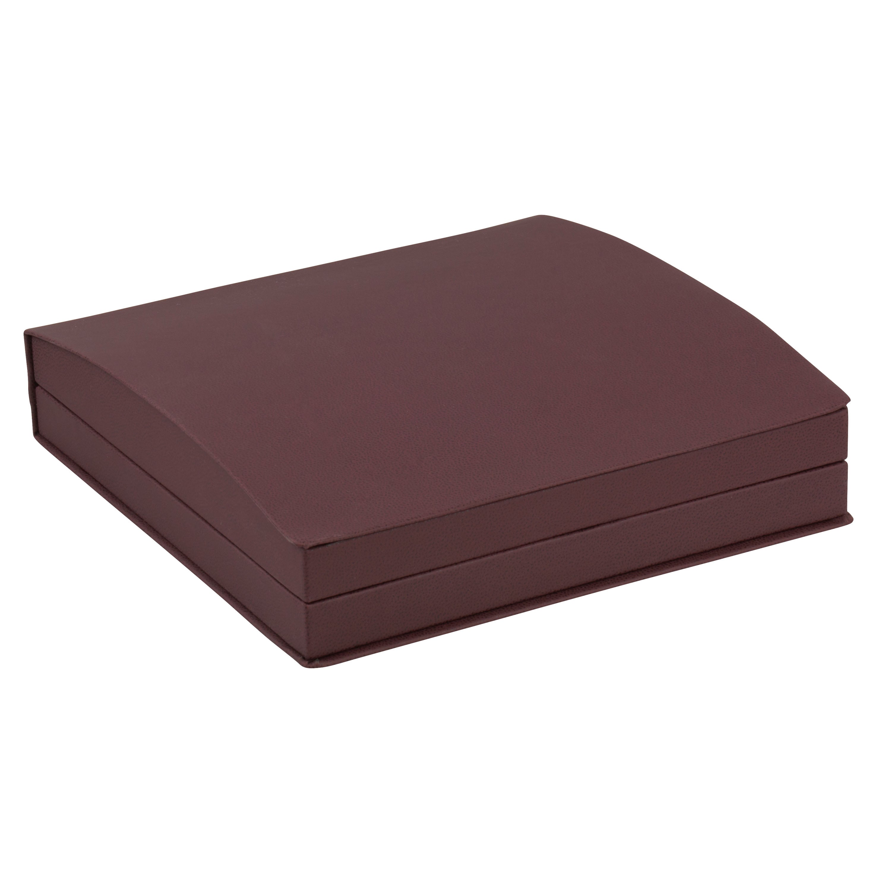 Leatherette Large Set Box Leatherette Interior with Ribboned Packer