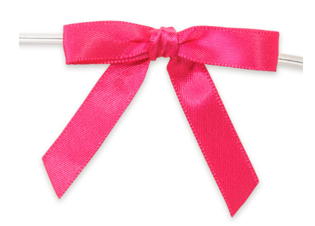 Satin Pre-Tied Bow