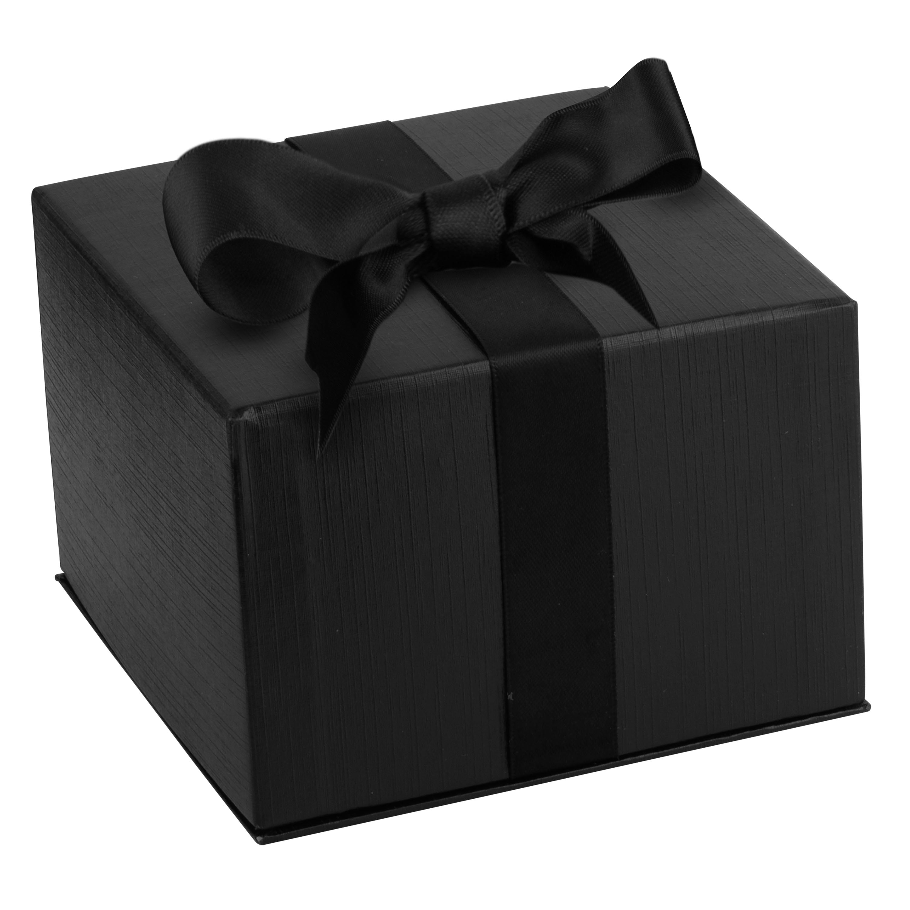 Suede Collar Watch Box with Matching Interior with Ribboned Packer