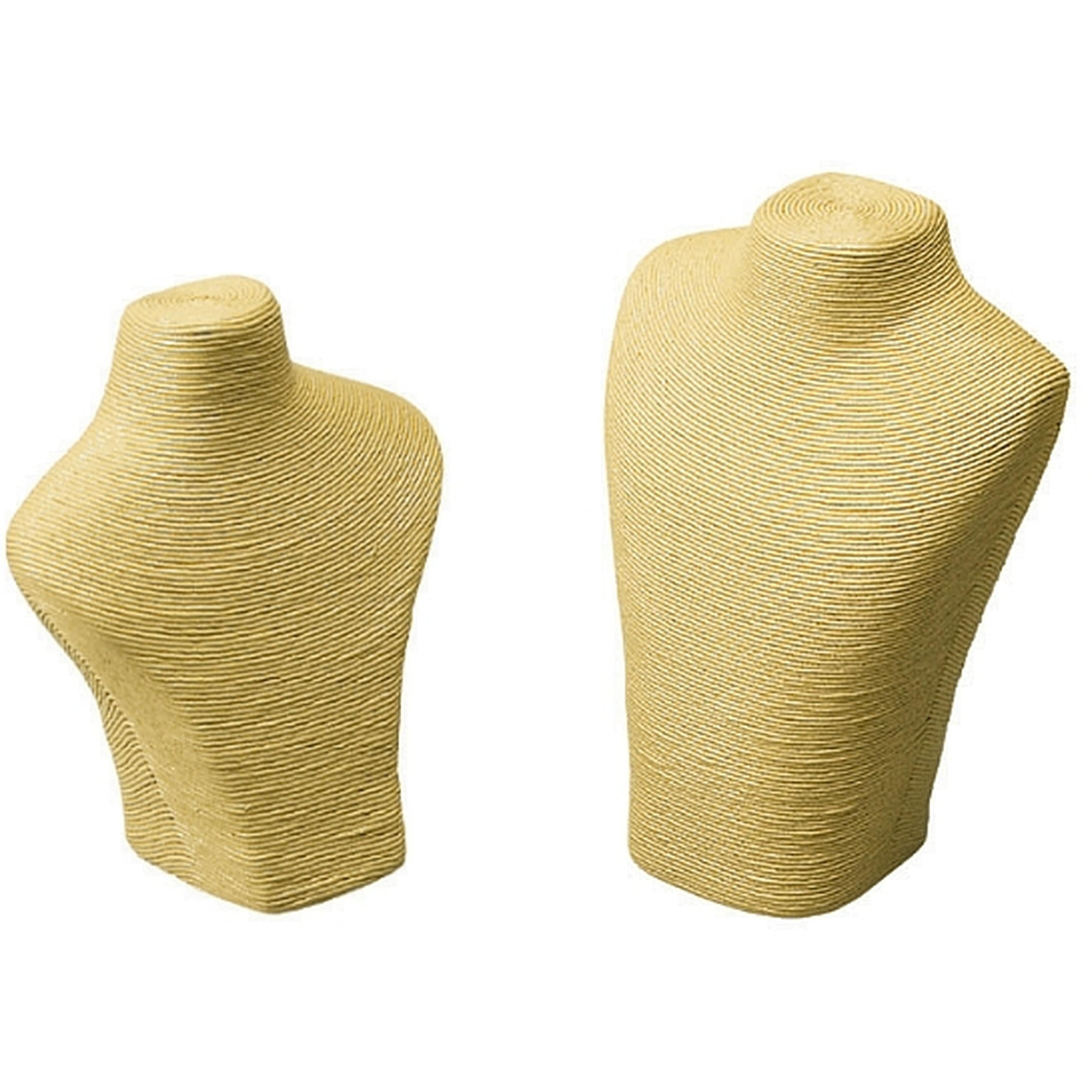 Paper Twine Covered Neck Display