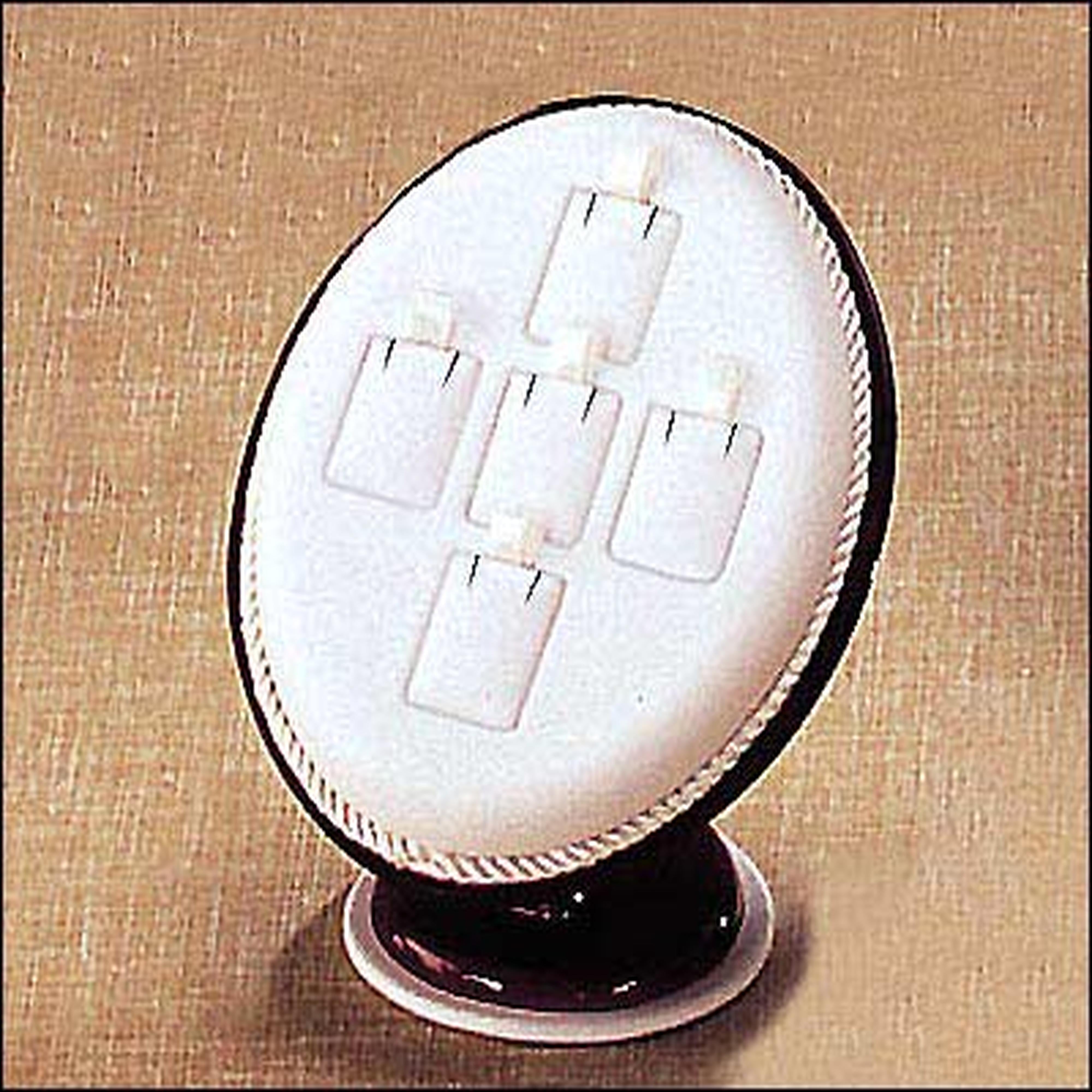 Leather & Wooden 5 Pendant Display