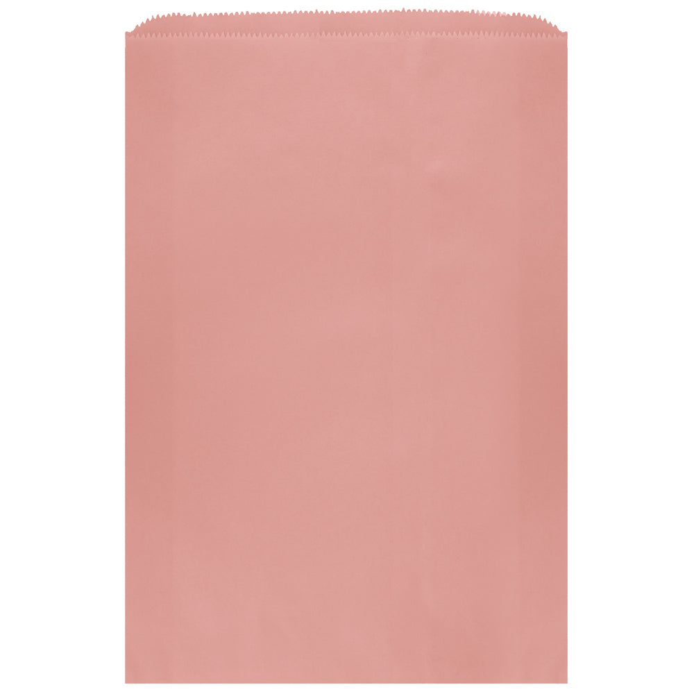 Colored Flat Paper Merchandise Bag