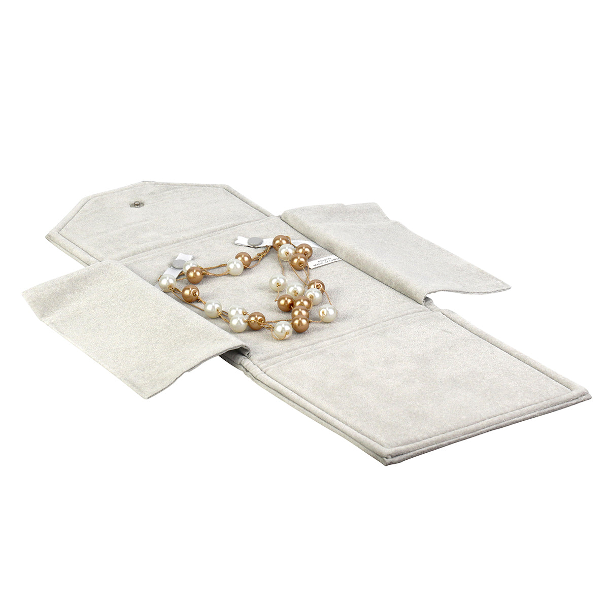 High Quality Italian Suede Pearl Folder