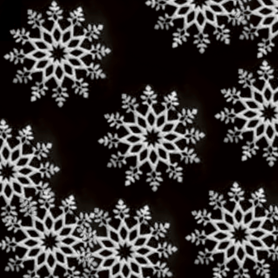 Metallic Snowflake Ornament