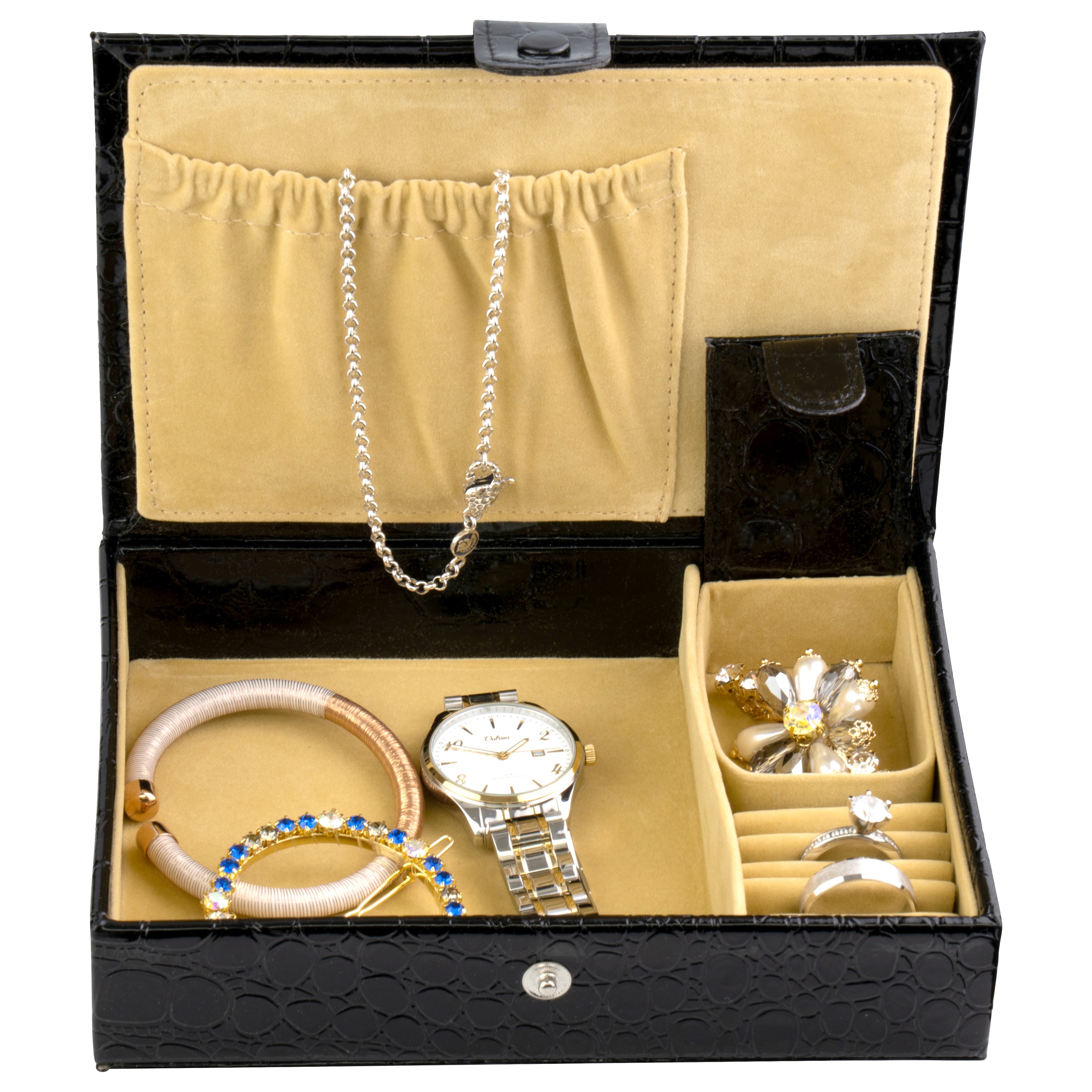 Jewelry Portfolio with Snap-Tab