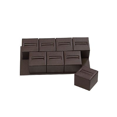 Breakaway Tray with Eight Single Ring Display Cubes