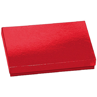 Metallic Cardboard Pendant-Necklace-Set Box