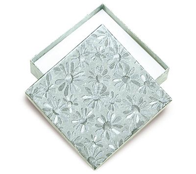 Foam Filled Cardboard Boxes - Floral Manilla