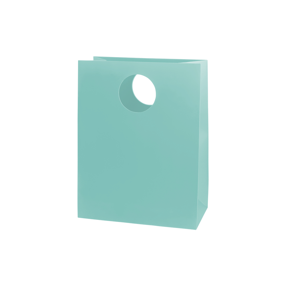 Mod Bag with Die Cut Handles