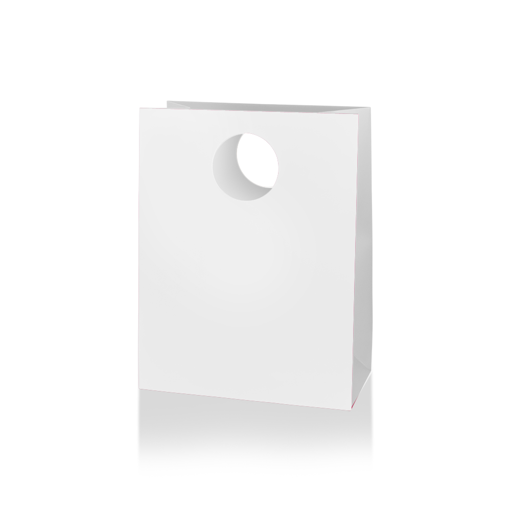 Mod Bag with Die Cut Handles