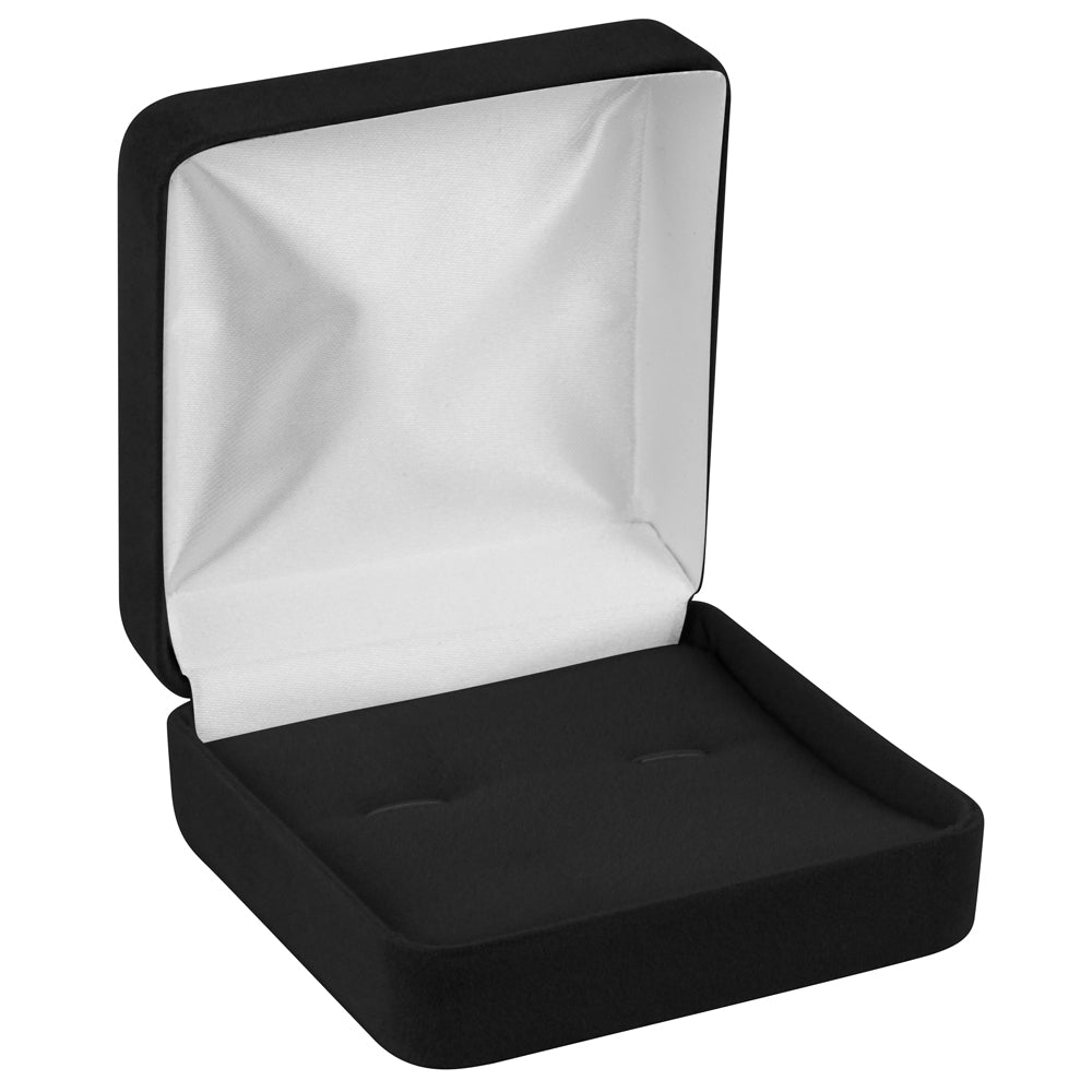 Velour Cufflink Box