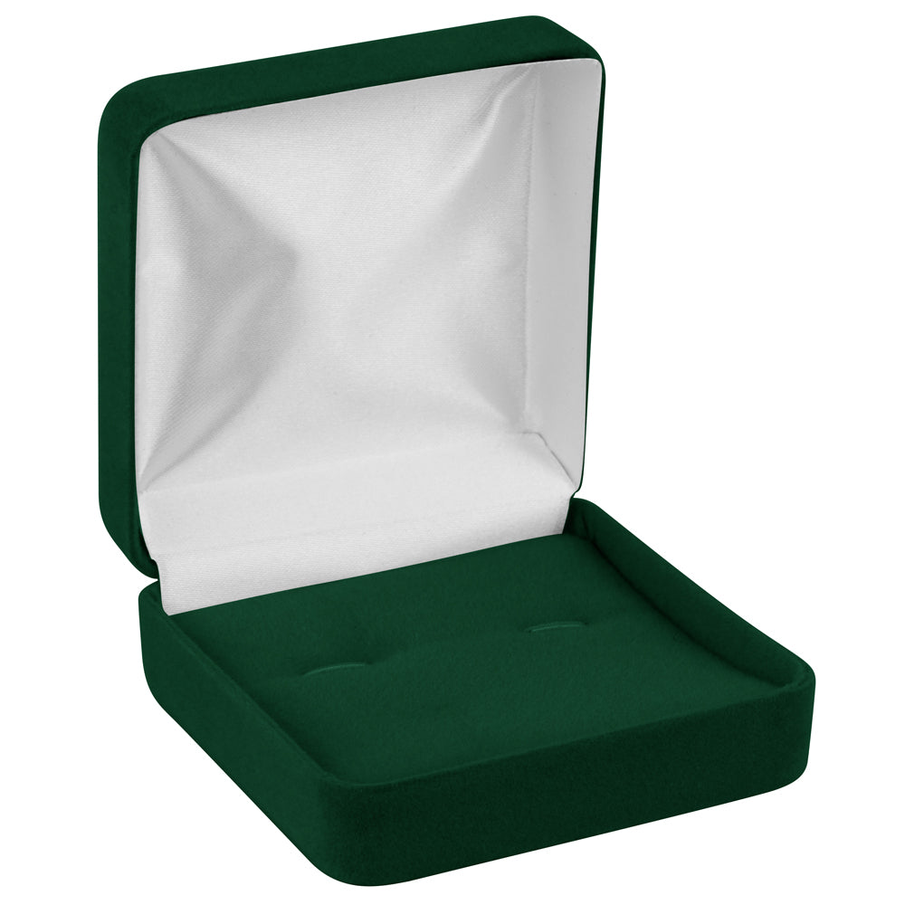 Velour Cufflink Box