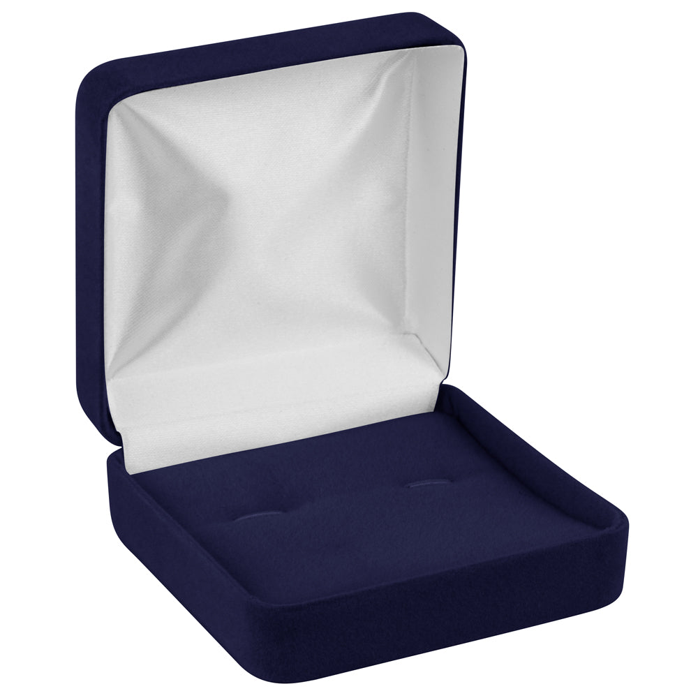 Velour Cufflink Box