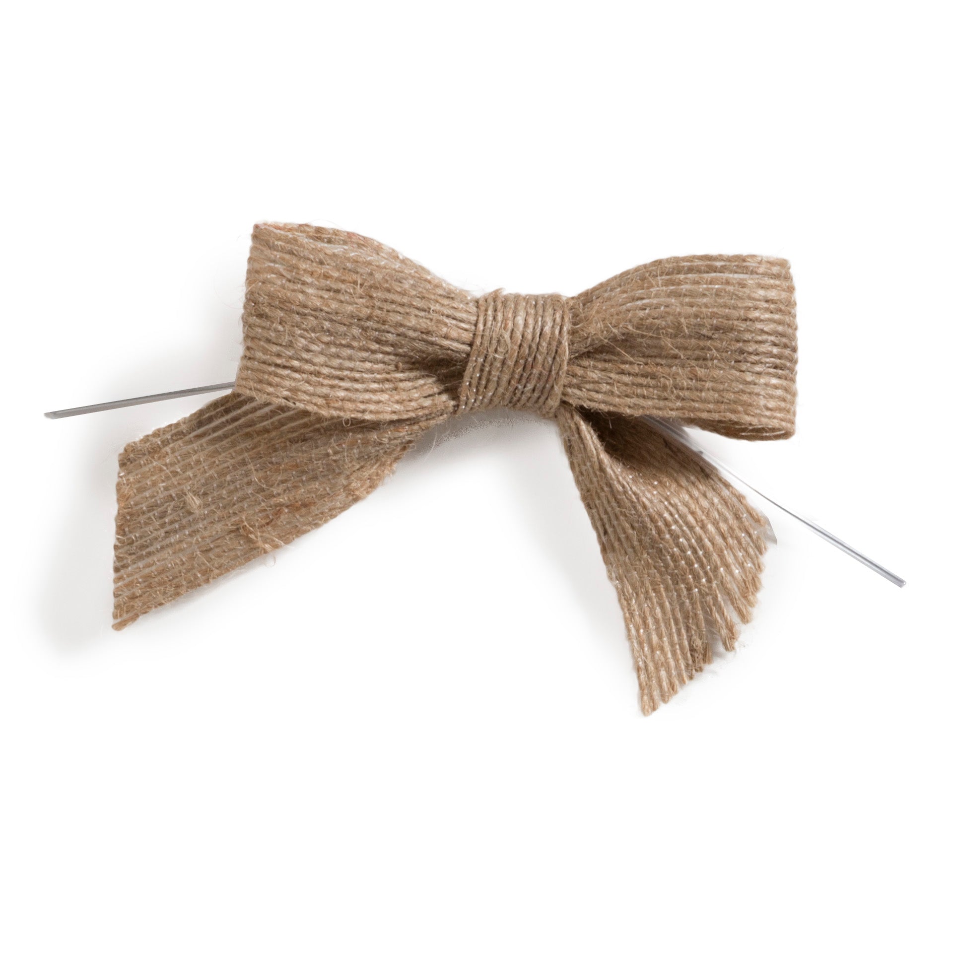 Jute Bow with Twist Tie