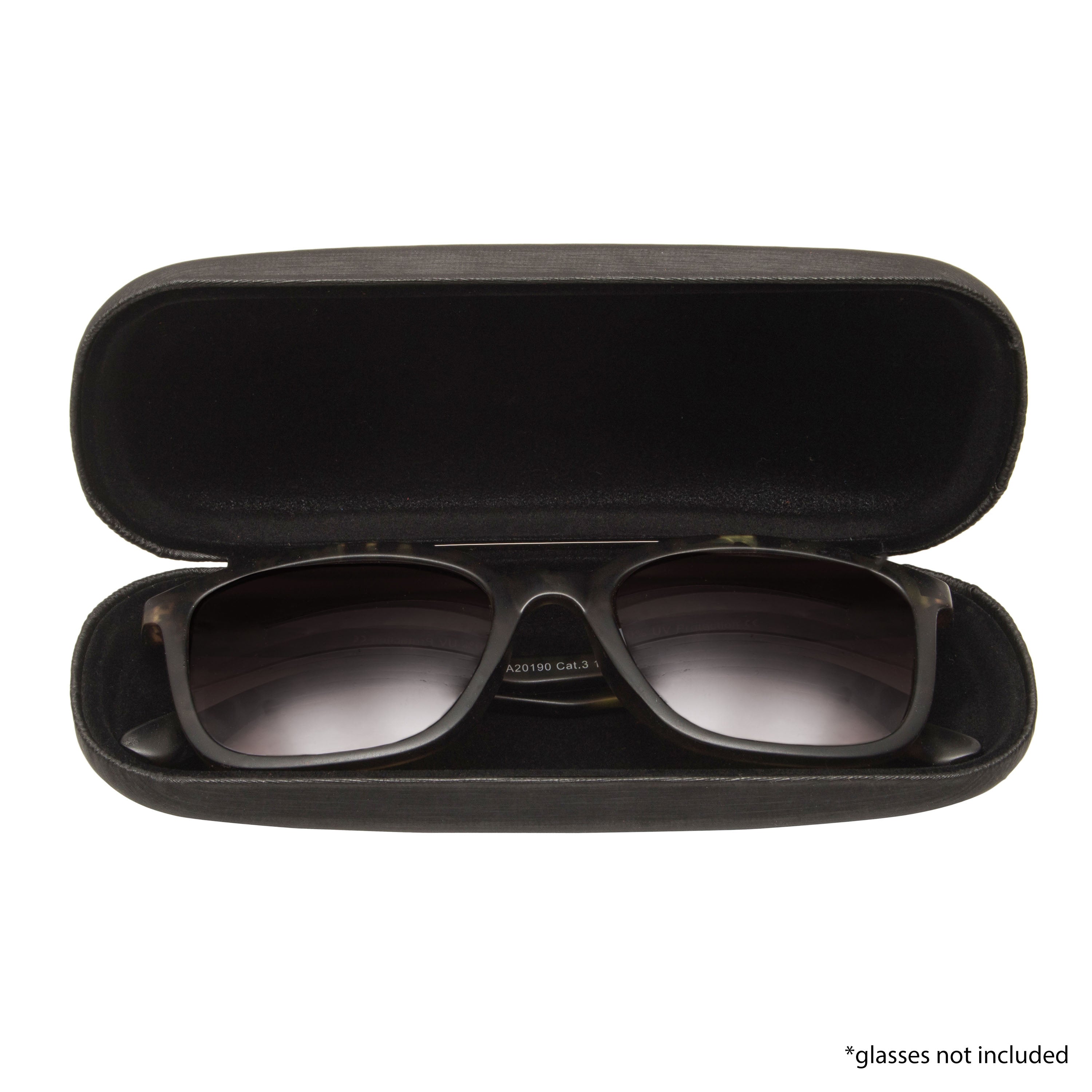 Hard Shell Brushed Eyeglass Case