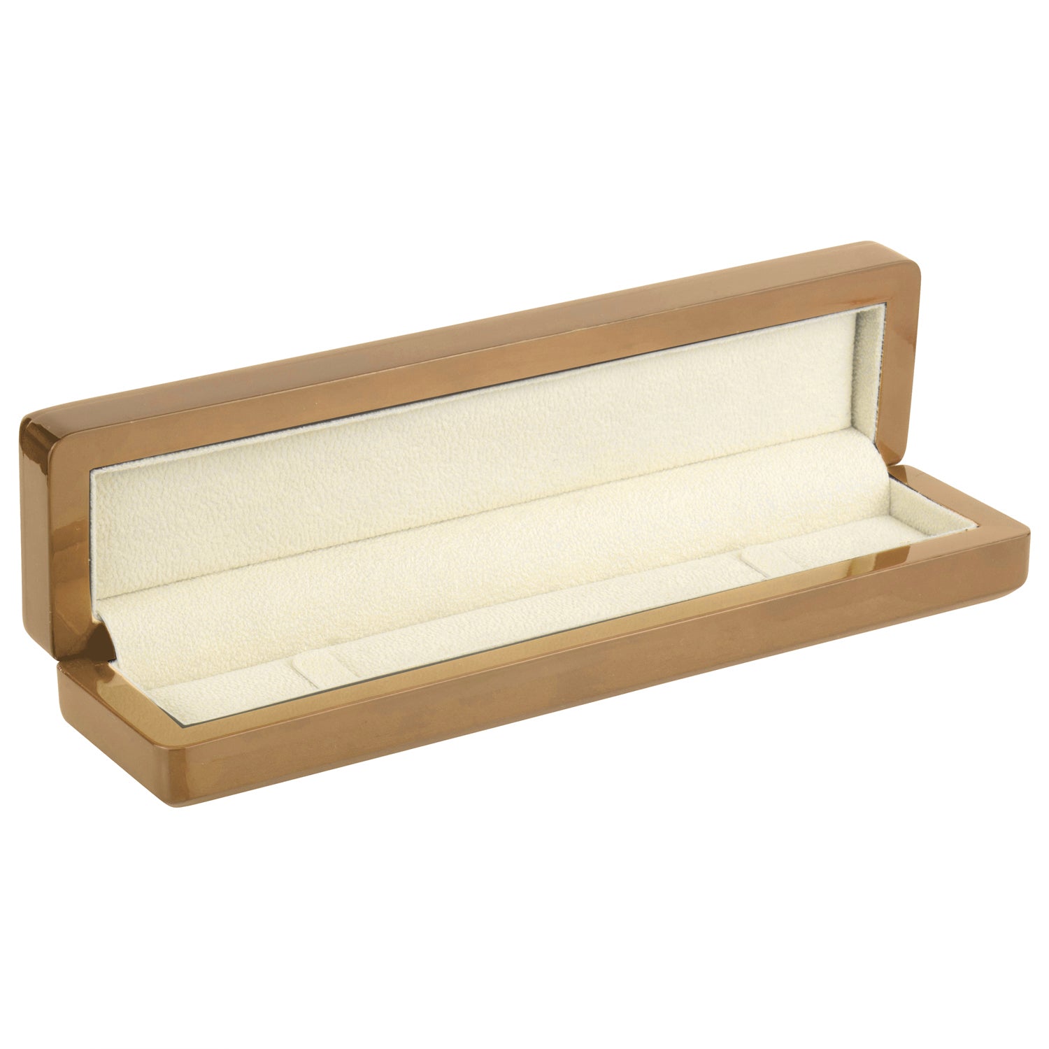 Wooden Bracelet Box with Suede Insert