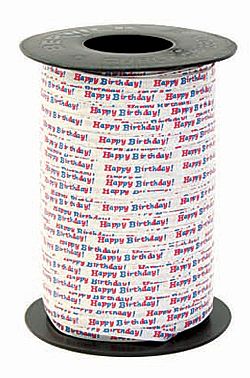 Printed Poly Curling Ribbon
