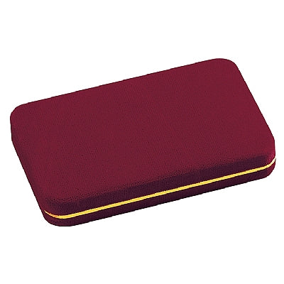 Velvet Pearl Box with Gold Rims and Matching Insert