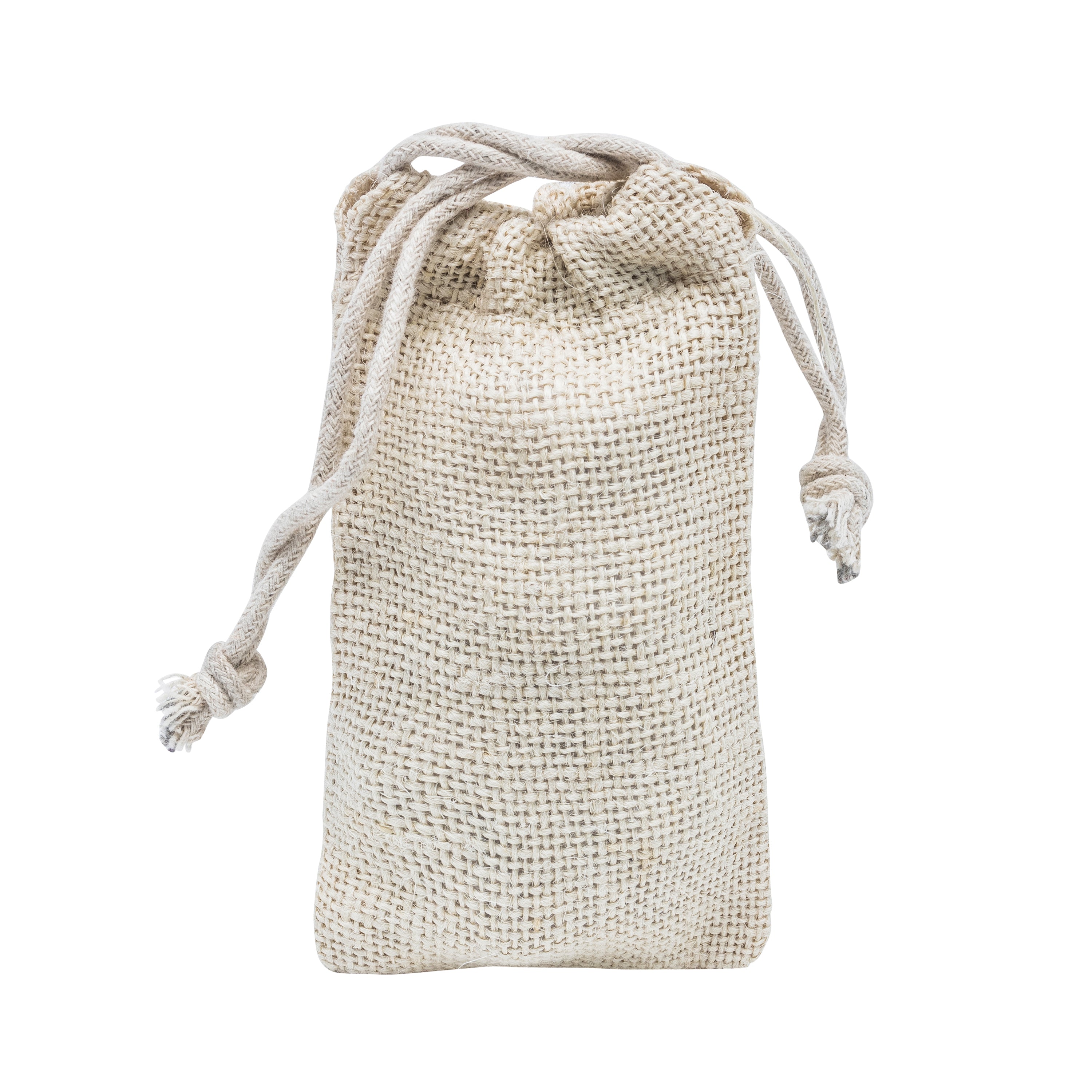 Jute Pouch with Cotton Handles