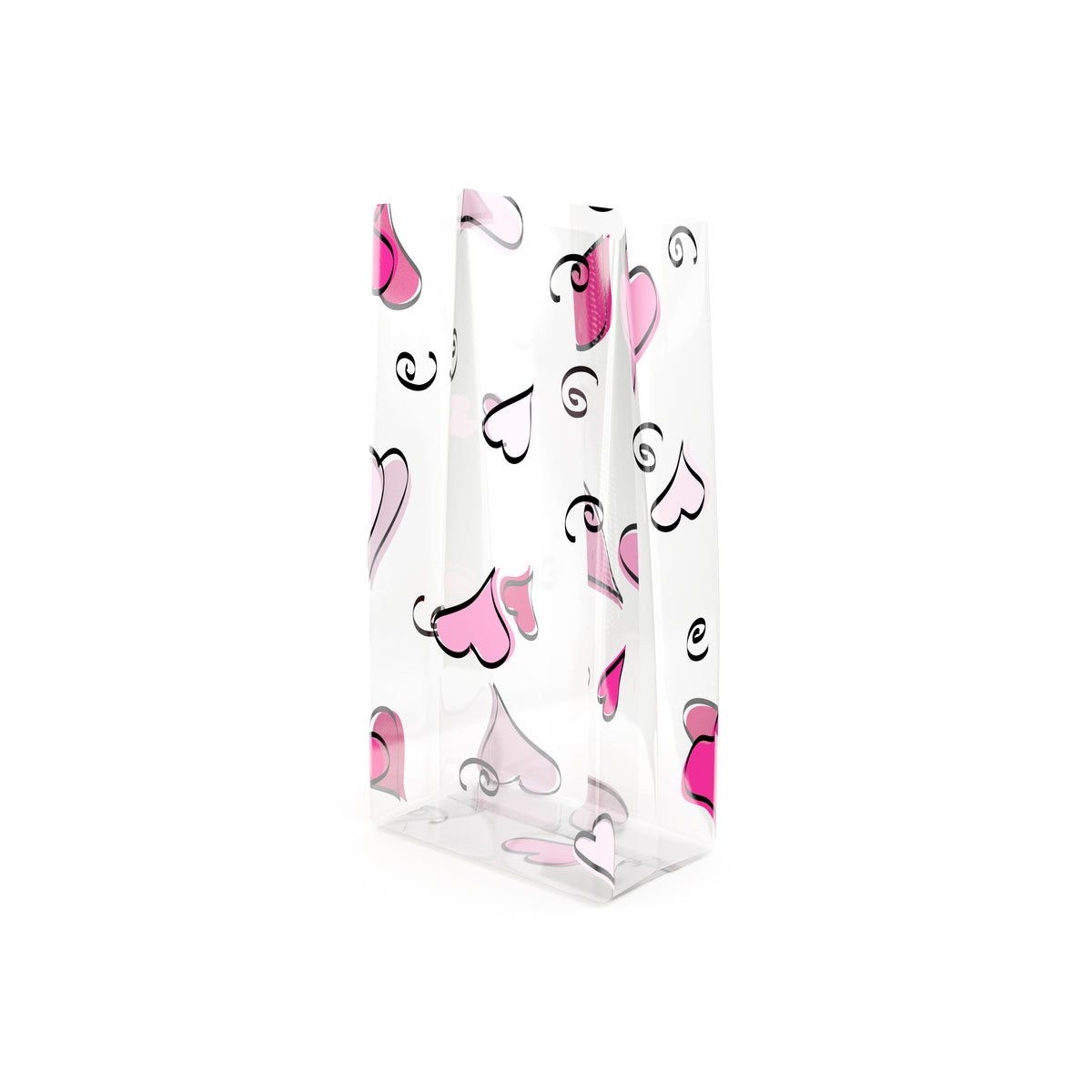 Hearts Elite Designed Cellophane Bag