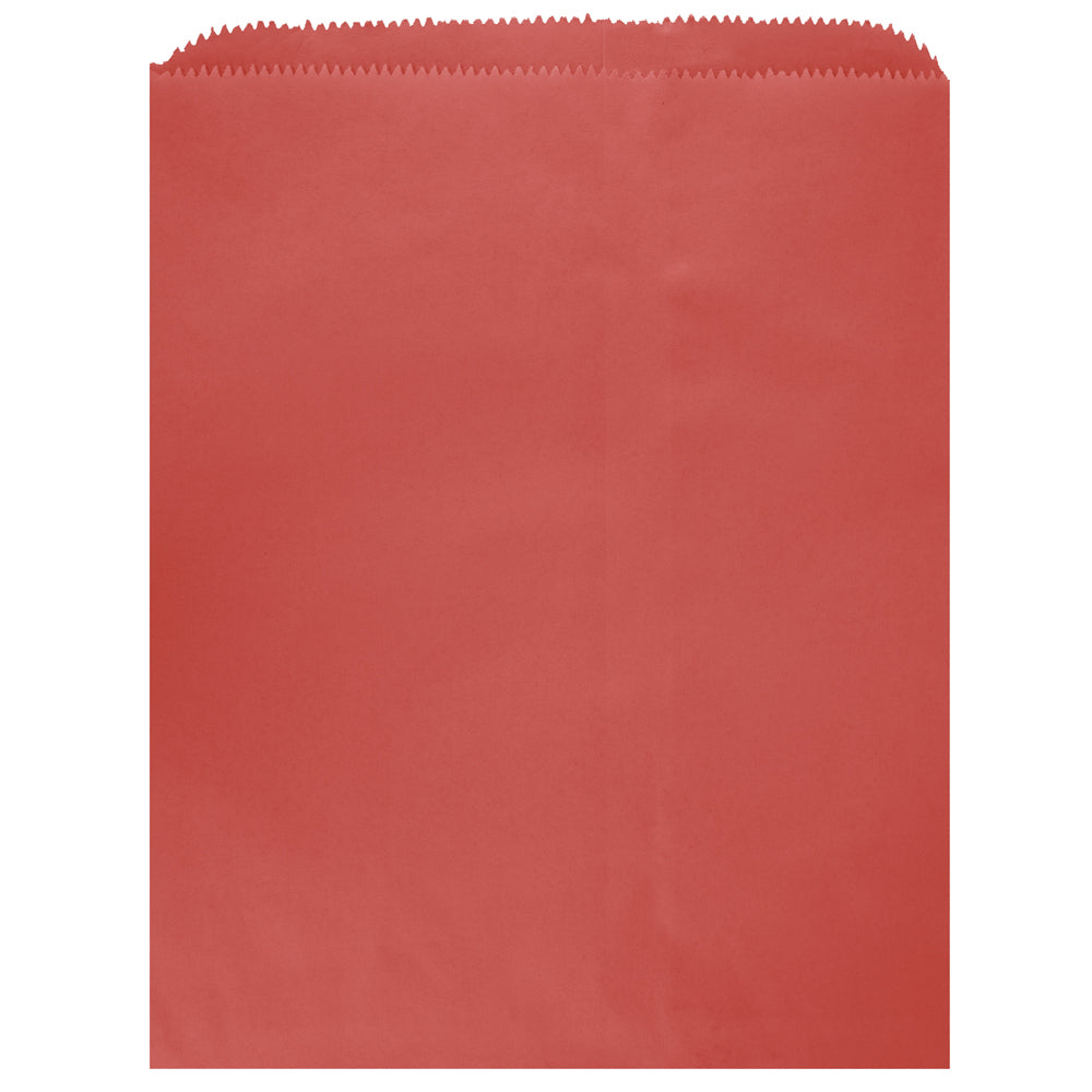 Colored Flat Paper Merchandise Bag