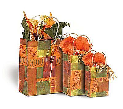 Fashion Noble Design Printed Paper Bag - Holiday Blend