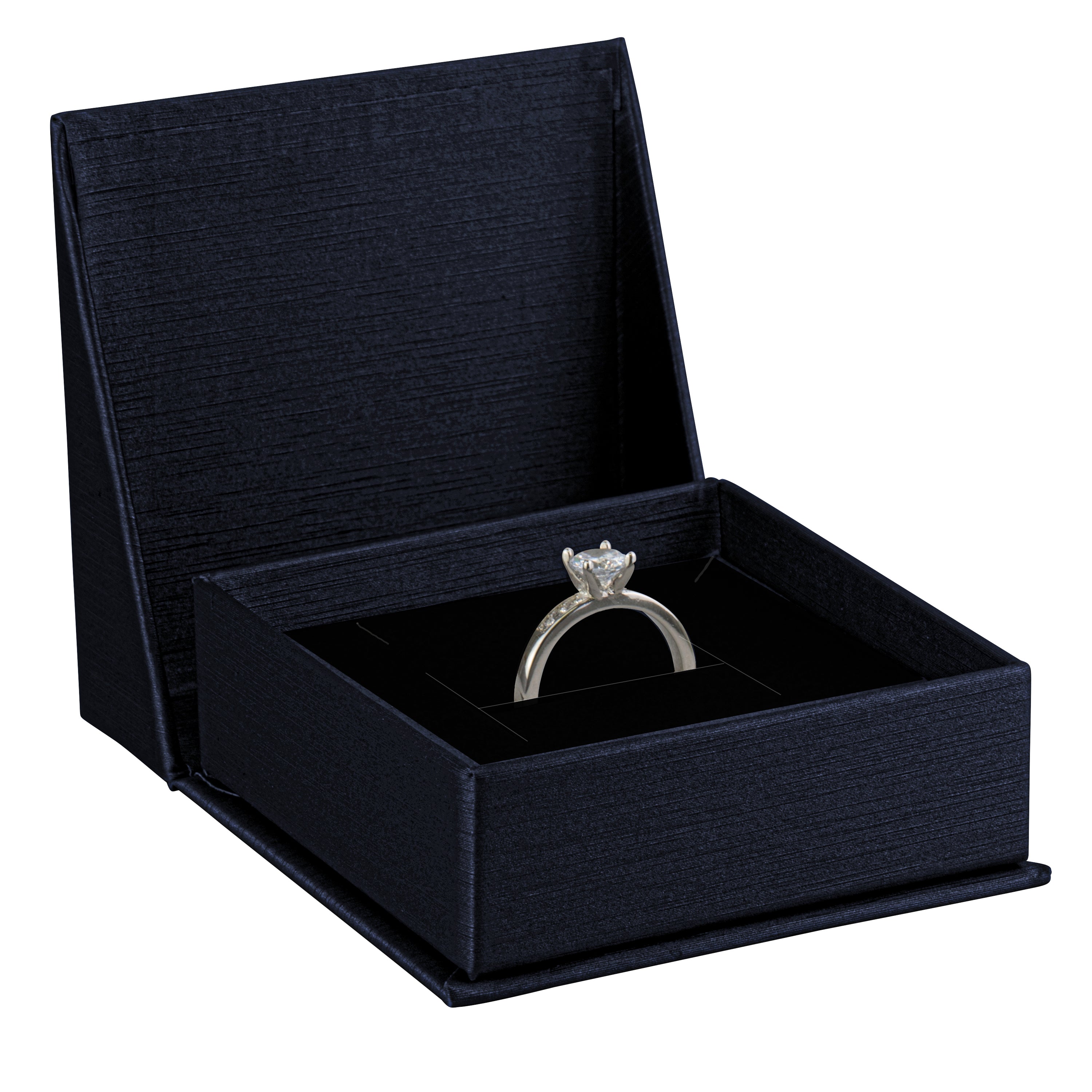 Silk Paper Pendant and Ring Jewelry Box