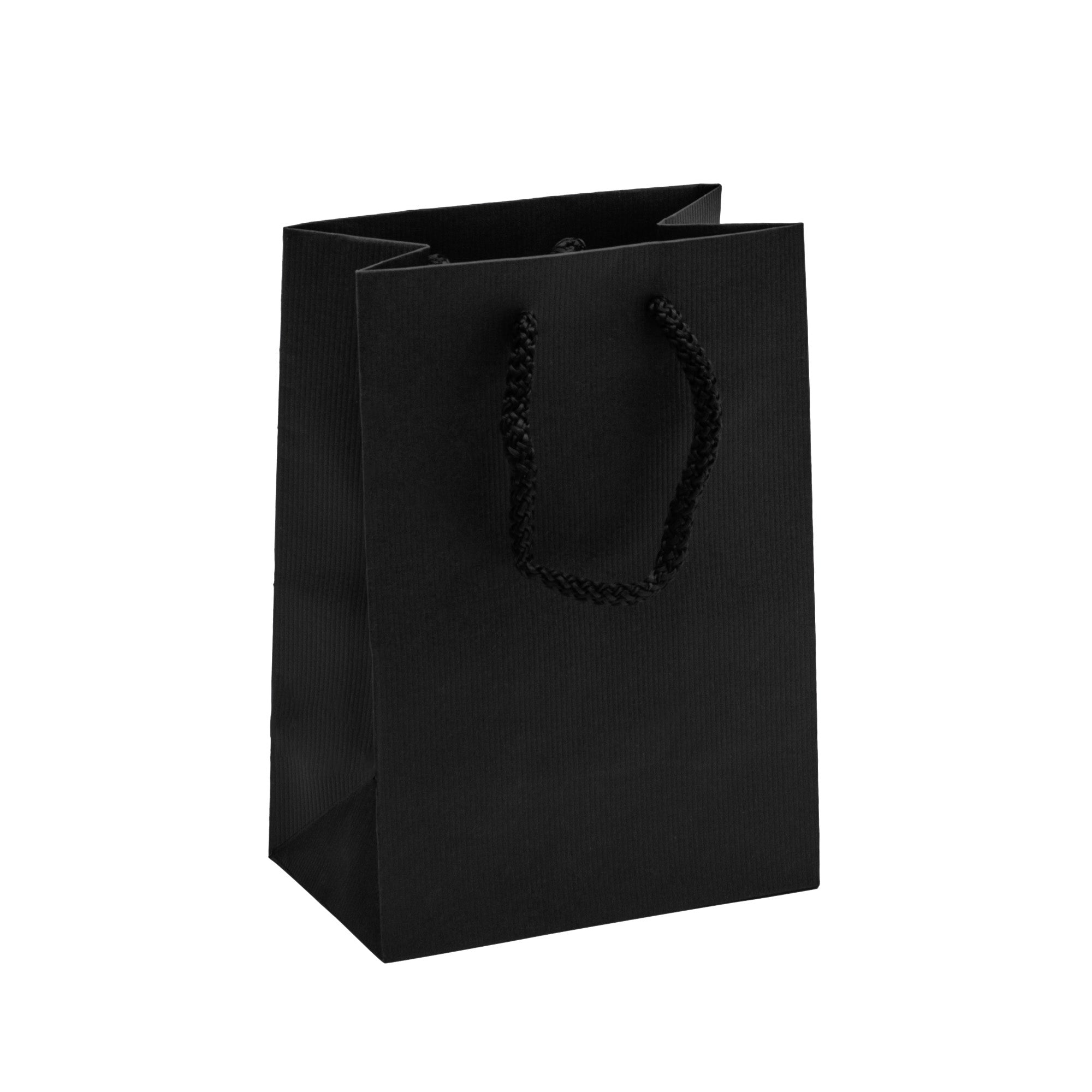 Euro Tote Embossed Ribbed Paper Bag