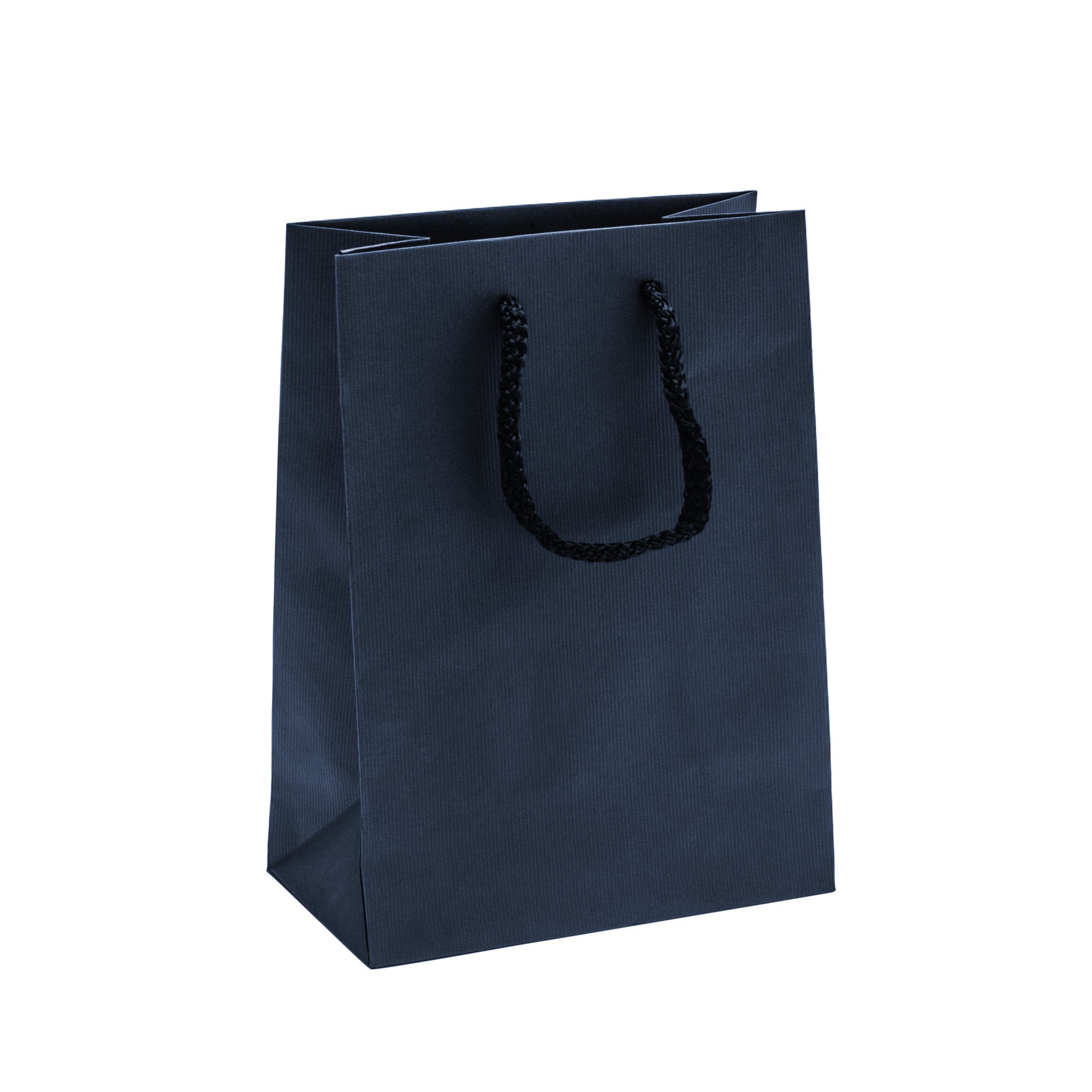Euro Tote Embossed Ribbed Paper Bag