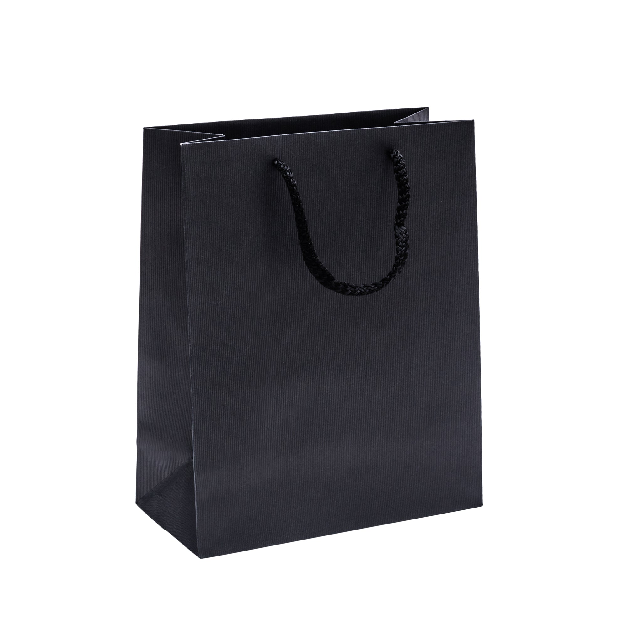Euro Tote Embossed Ribbed Paper Bag