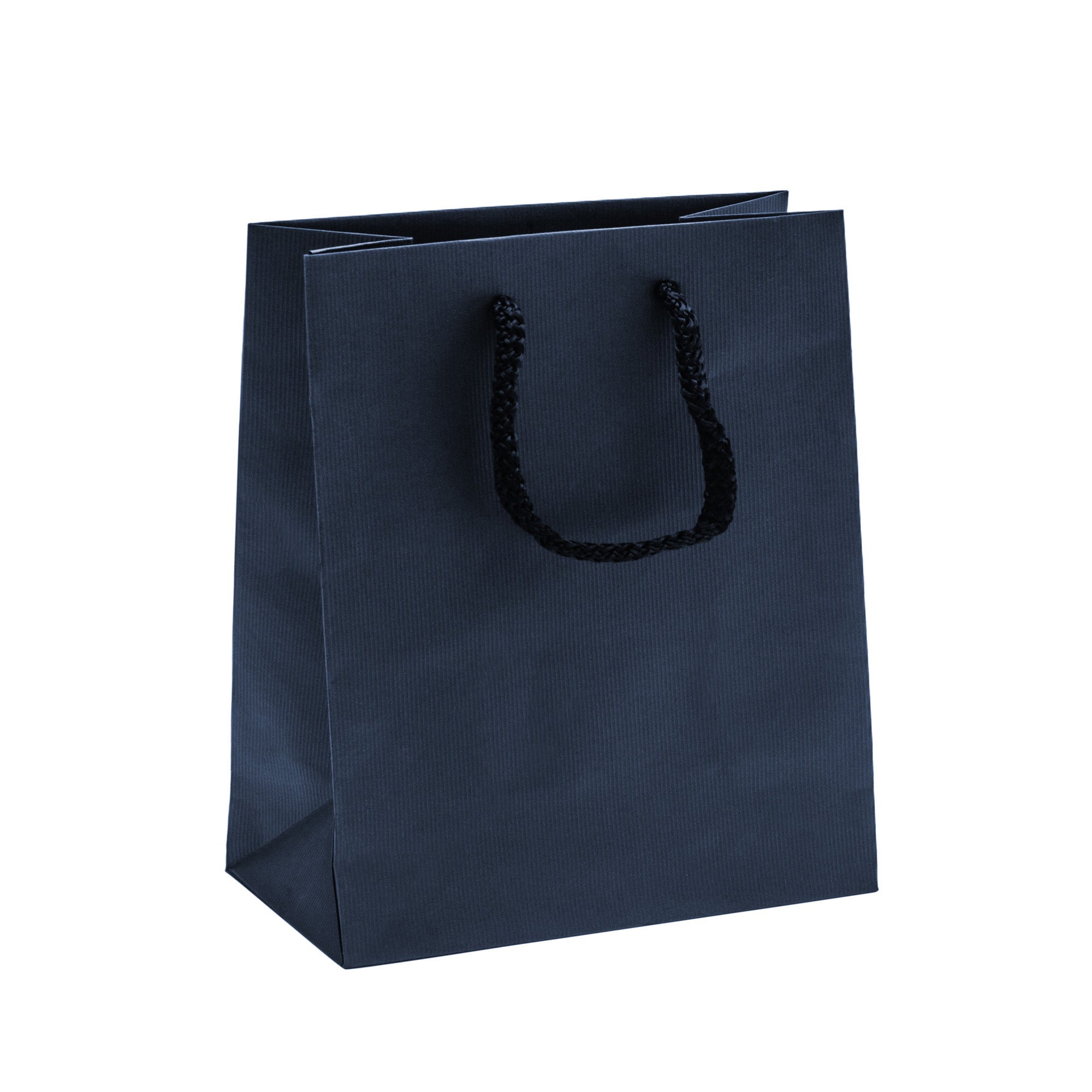 Euro Tote Embossed Ribbed Paper Bag