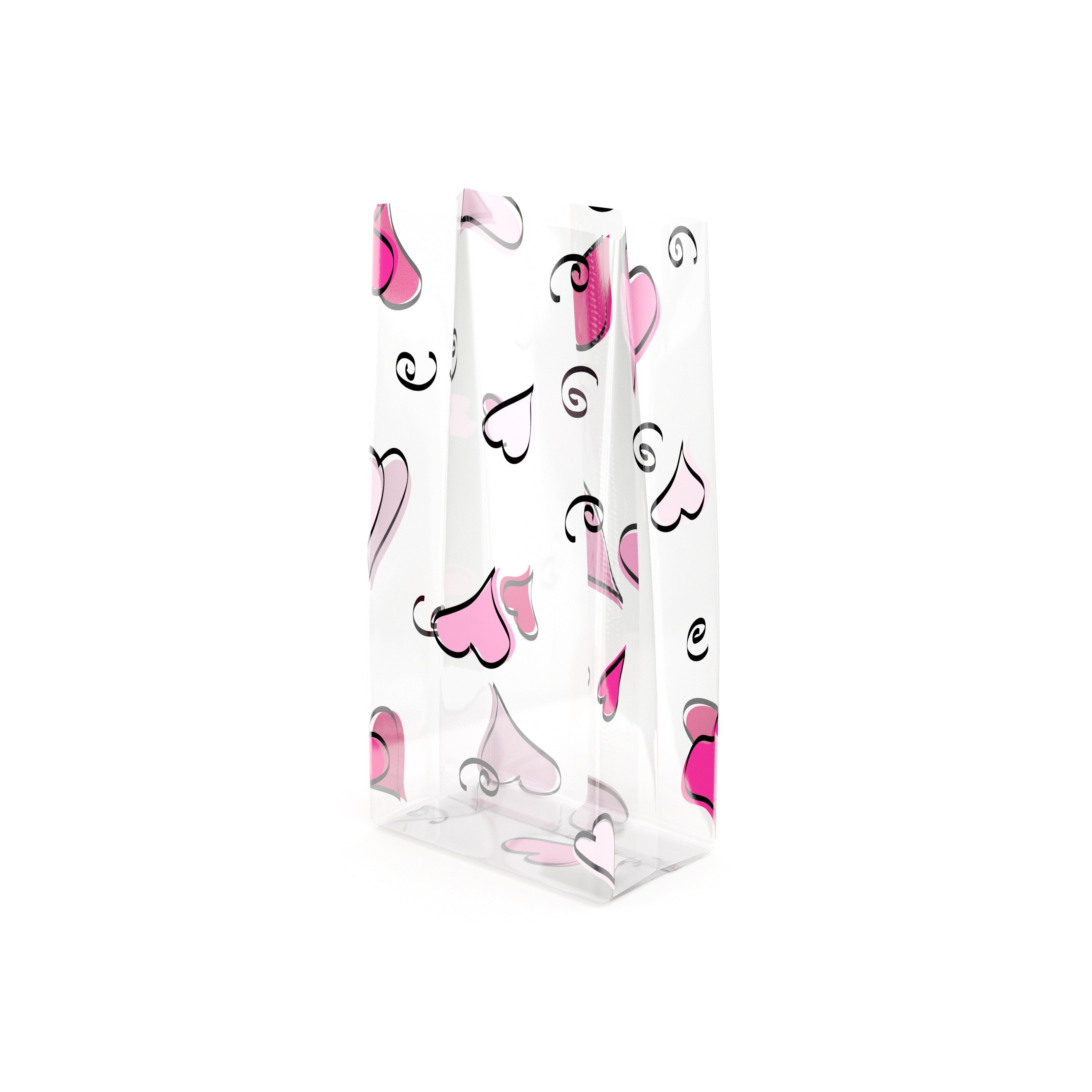 Hearts Elite Designed Cellophane Bag