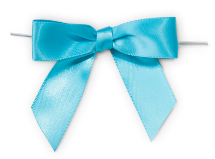 Satin Pre-Tied Bow