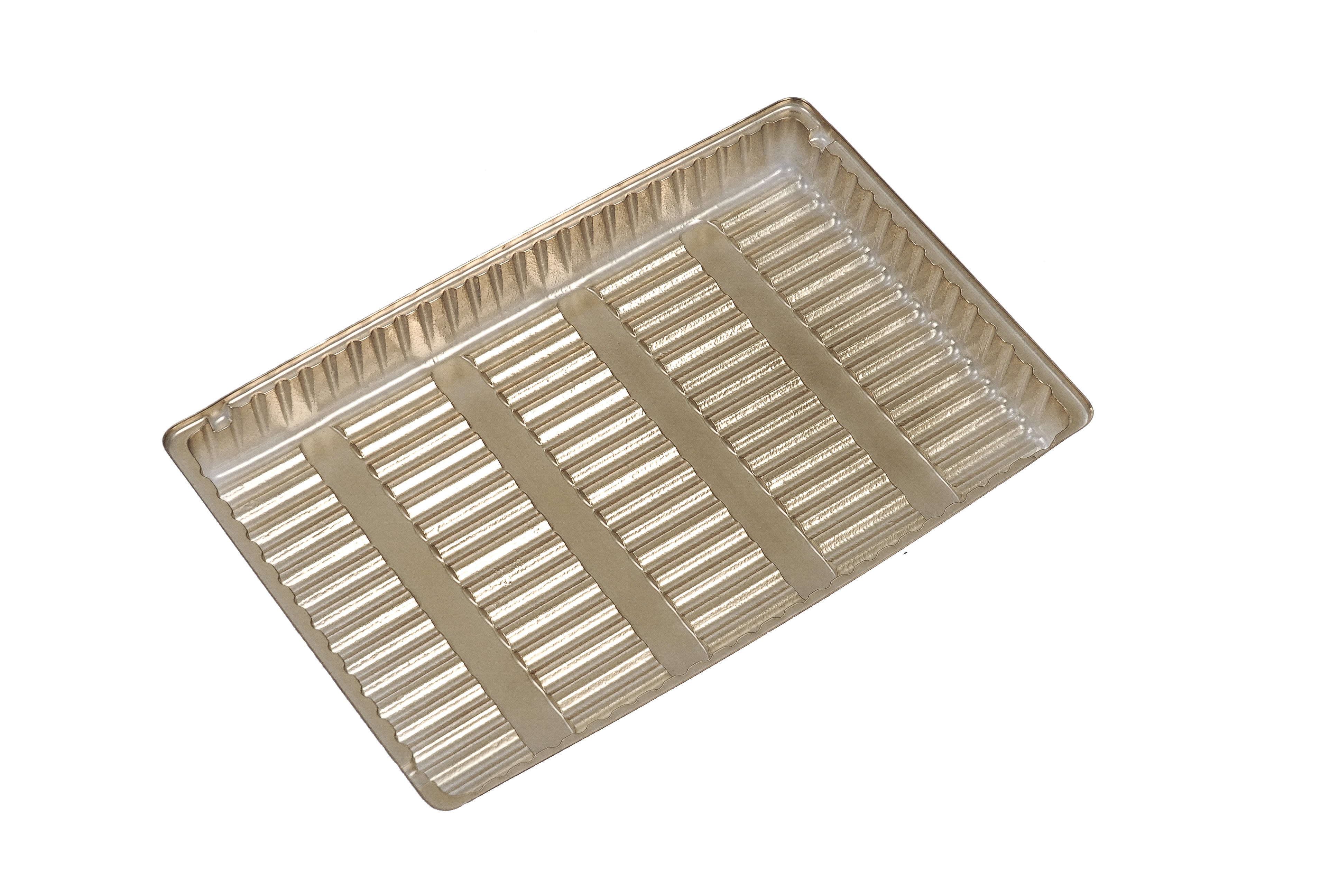 Gold Interchangeable Candy Tray - 1 Rectangle