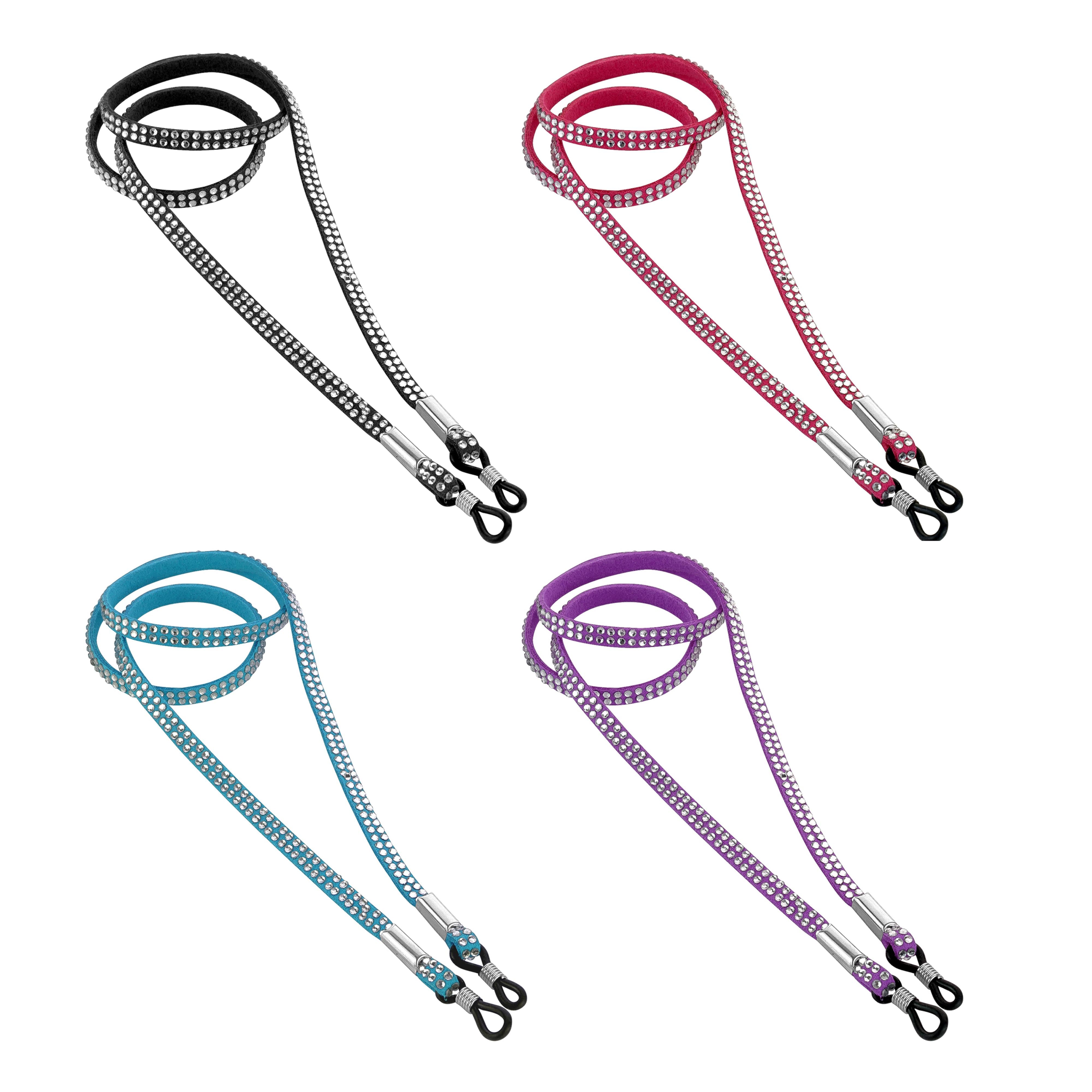 Eyeglass Cord with Rhinestones