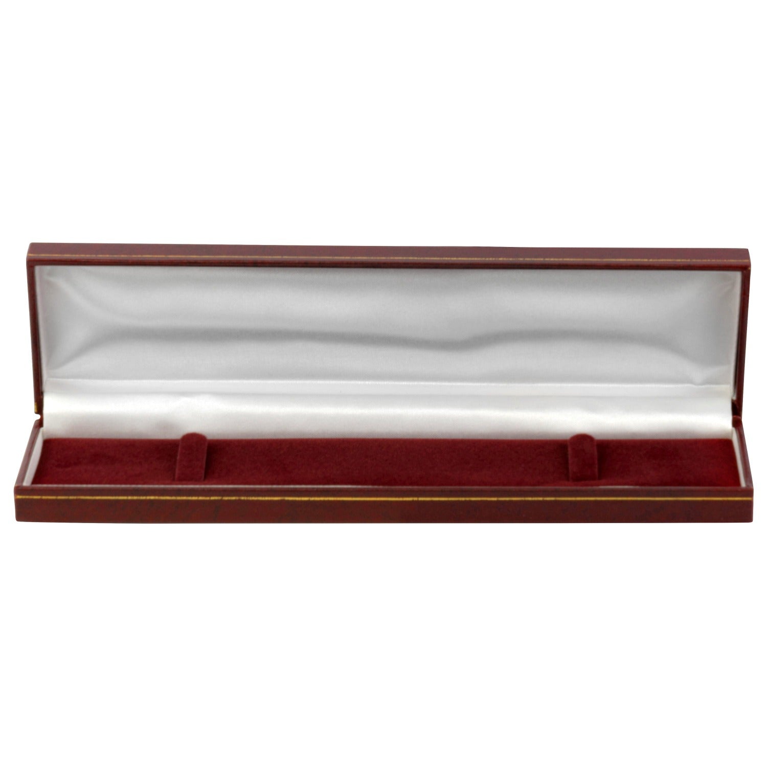 Paper Covered Bracelet Box with Gold Accent